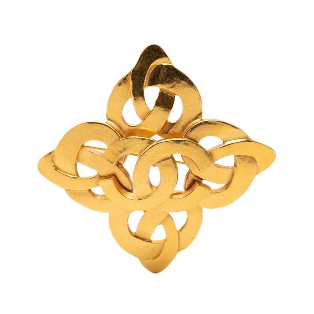 Chanel Cc Logo Brooch Metal #276148C91B